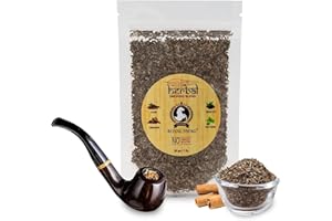 Royal Swag Tobacco & Nicotine Free Smoking Mixture with 100% Natural Herbal Smoking Blend 1 Pack (1 Oz/ 30G) with Wooden Pipe