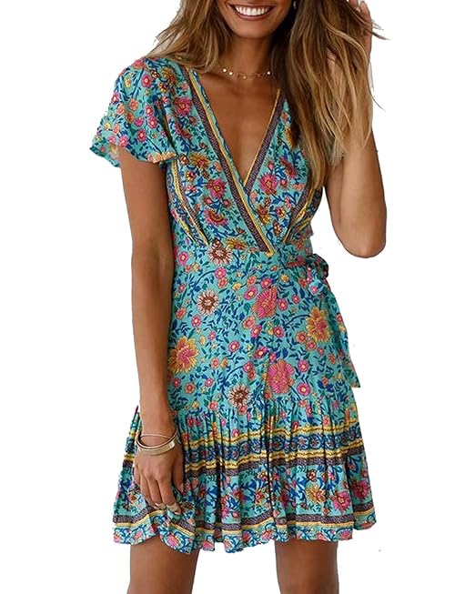 wrap summer dress uk