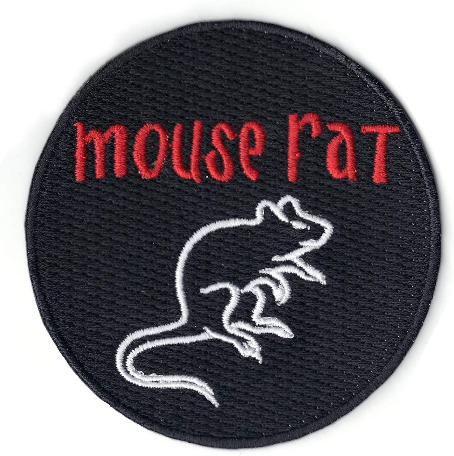 Mouse Rat Embroidered Iron On Patch Clothing