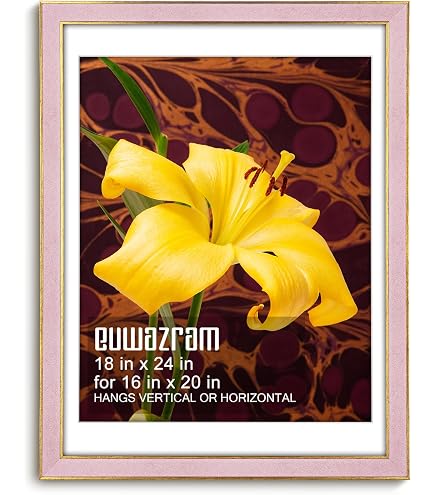Amazon.com - Craig Frames Confetti, Modern Light Pink Picture