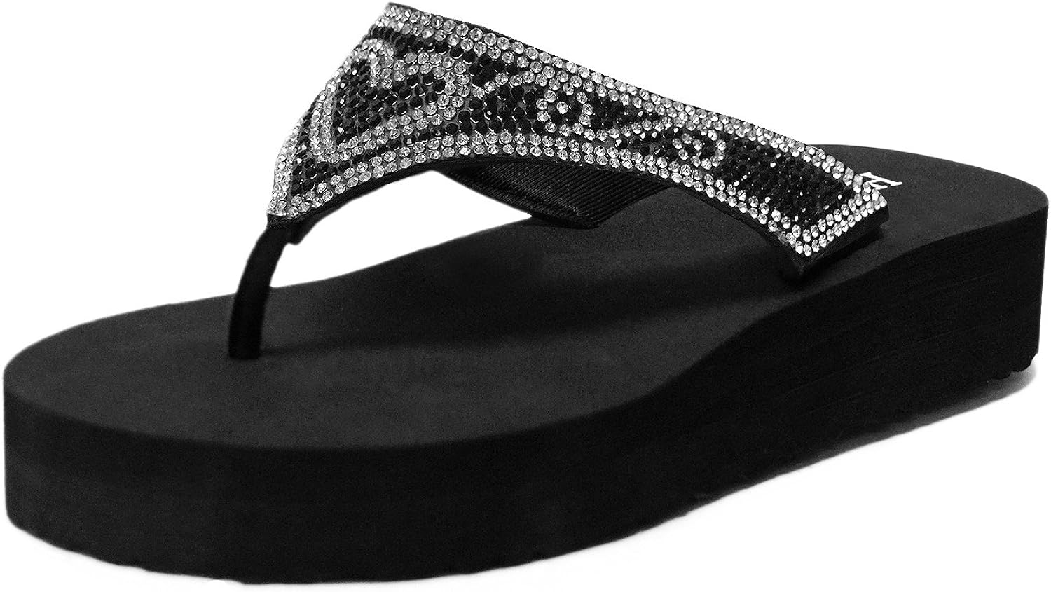 Wedges for Women, BLACK BOX FLAT Women's Soft Comfy
