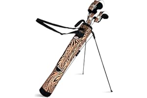 Women's Ultralight Sunday Bag | Taboo Fashions Stand Bag | Range Bag, Par 3, Executive Course | Self Flexing Stand, Adjustable Strap