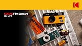 Kodak Ultra F9 35mm Film Camera M35 Yellow Built in Flash 1 AAA Battery view 9