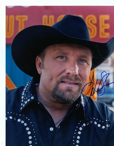 Tate Stevens X Factor Country Singer Black Hat Signed 8x10 Photo