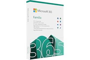 Microsoft 365 Familia 2021 | Suscripción anual | Para 6 personas | Para PCs o Macs, tabletas incluyendo iPad, Android, o Windows, además de teléfonos