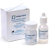 Prime Dental 010-020 Glass Ionomer Multi-Purpose Cement Kit Powder &amp; Liquid