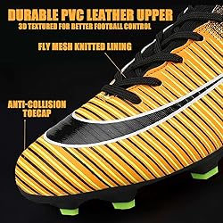 HESBITEUL Unisex AG Cleats Professional Long Studs