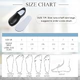 Bella Bays Kitchen Shoes Women Lightweight EVA Clog Black Size 4 view 2