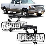 Nilight Fog Light Assembly Compatible with 1999
