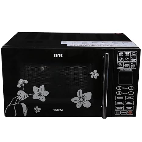 IFB 25 L Convection Microwave Oven (25BC4, Black +Floral Design)