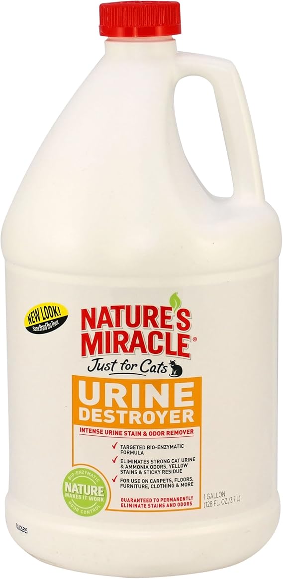 nature's miracle cat urine destroyer gallon