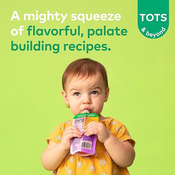 PLUM ORGANICS SUPER SMOOTHIE ORGANIC TODDLER FOOD – PEAR, SWEET POTATO, SPINACH, BLUEBERRY, BEAN, AND OAT – 4 OZ (PACK OF 4)