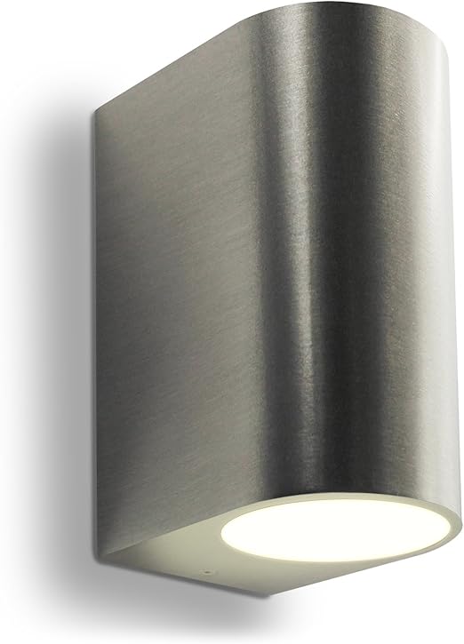 Overig Tuin En Terras Aussen Wandleuchte Up Down Edelstahl Rostfrei 2x Gu10 Lampe Ip44 Aussenleuchte Gamestingr Com