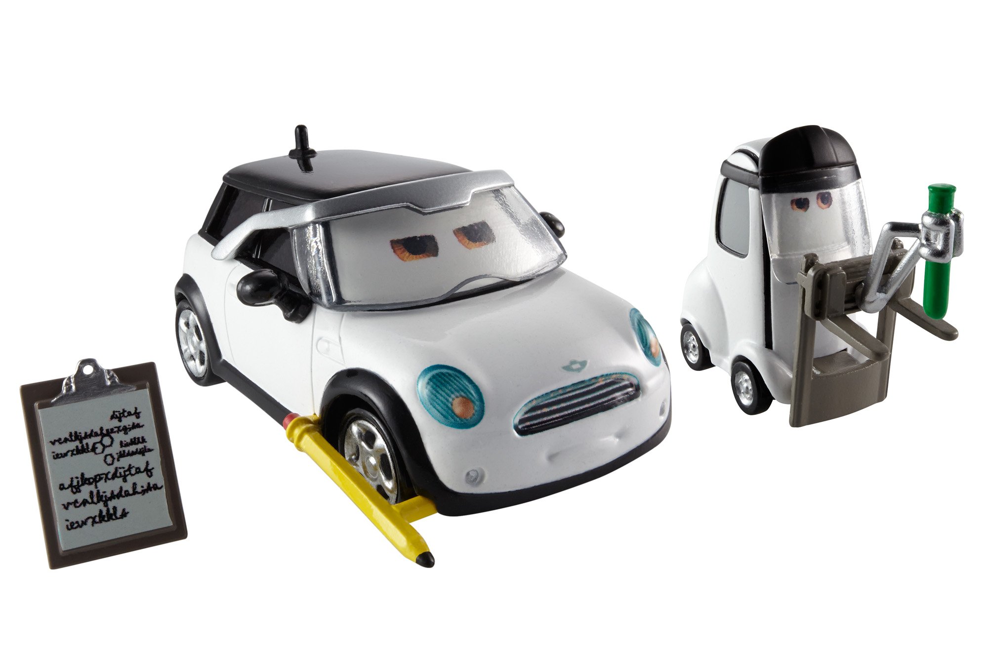 Mattel Disney Pixar Cars, pack of 2: Jessica Giampetrol and Nate Stanchion, BDW82
