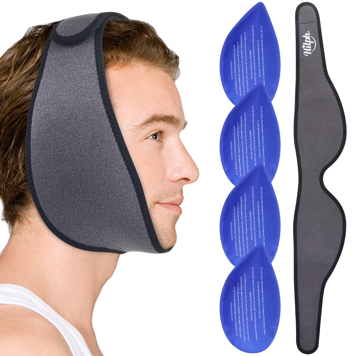Mua Face Ice Pack Wisdom Teeth Ice Pack Head Wrap for Jaw & Chin