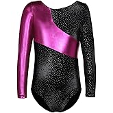 DAXIANG Long Sleeve Gymnastics Leotards for Girls Gymnastics Ballet Outfit Dance Leotard for Kids Girls Toddler 2-14 Years