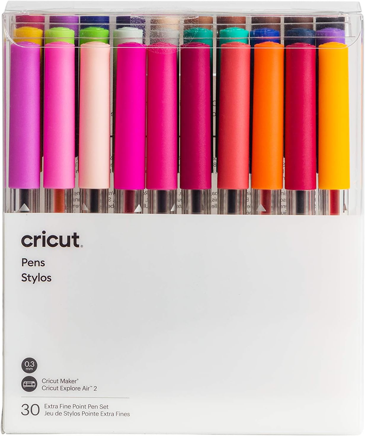 Cricut 30 Count Extra Fine Point Pens Core, Variety Amazon.co.uk