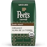 Peet's Coffee, Organic Alma de la Tierra - Dark Roast Ground Coffee - 36 Ounce Bag, USDA Organic