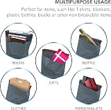 iSOUL 24x36 Inch Large Mailing Bags 100 Pcs Self Seal Grey 60μm view 6