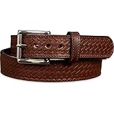 Bullhide Belts Mens Leather Belt for Casual Dress, 1.50" Wide 1.50" Wide