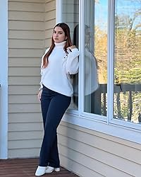 G4Free Work Pants Women High Waisted Trousers Pants