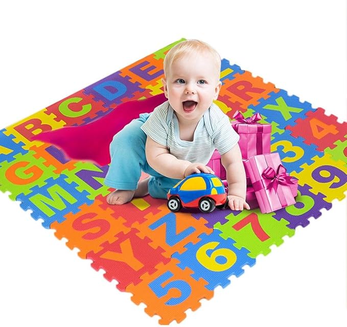 Soft Foam Play Mat Puzzle，Baby Puzzle Play Mat，EVA Foam Mats for Kids