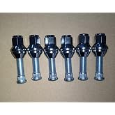 WANTONE RACING 6pcs Wheel Studs M14x1.5 610-004 16mm Knurl, 59.8mm UHL &amp; Lug Nuts Replacement for 2015-2024 Ford F-150, Lobo &amp; Lincoln Navigator
