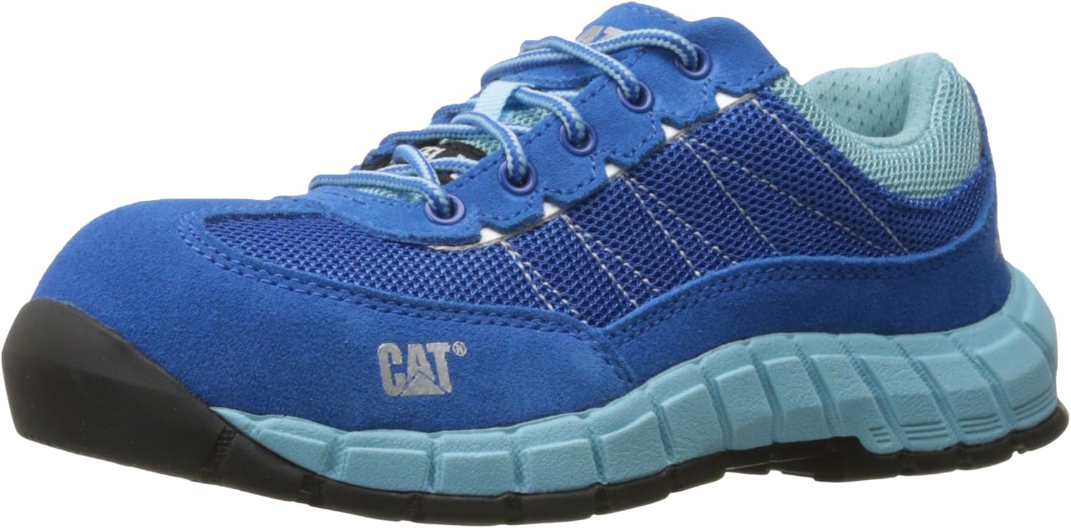 Caterpillar Women's Exact Steel Toe / Castlerock/Pink Work Shoe Amazon