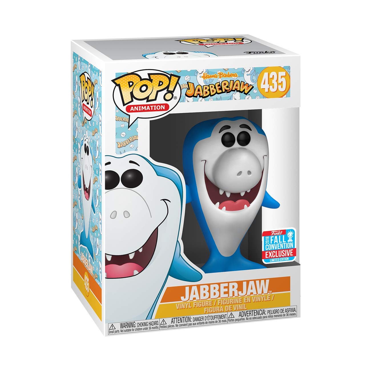 Funko Pop! Animation: Hanna Barbera - Jabberjaw (Fall Convention 2018 Exclusive) #435