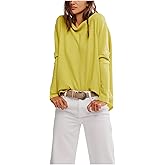 Free People Womens Latte Blues Thermal Solid