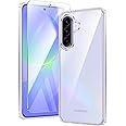 FNTCASE for Samsung Galaxy A36-5G Case: Military Grade Drop Protection Anti Yellowing Cell Phone Cover - Rugged Shockproof Protective Bumper Transparent Cases(Clear)