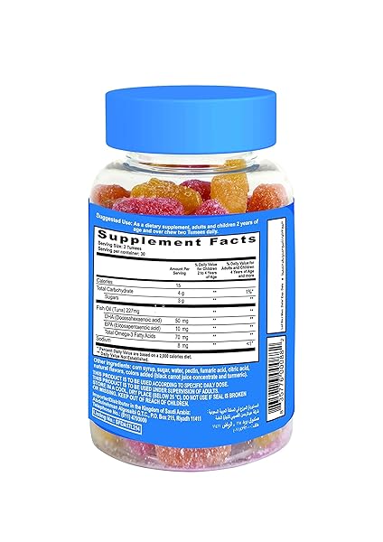 MR. TUMEE DHA OMEGA-3 GUMEE, LEMON/ORANGE/STRAWBERRY, 60 COUNT