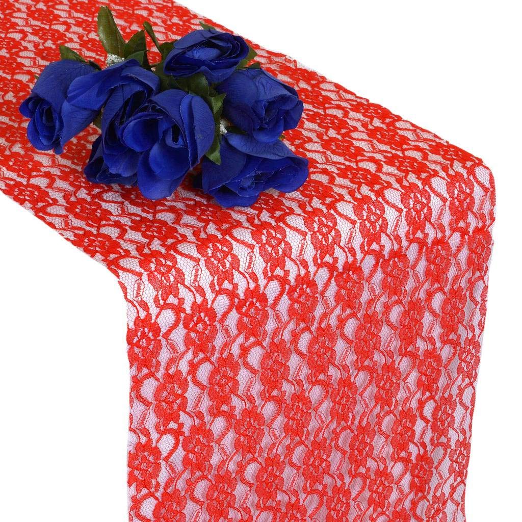 Best banquet table runner red