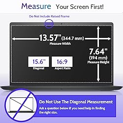 3 Pcs 15.6 Inch Anti Blue Light Screen Protector