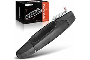 A-Premium Exterior Door Handle Rear Driver Side Compatible with 2007 2008 2009 2010 2011 2012 2013 2014 Chevy Silverado 1500 