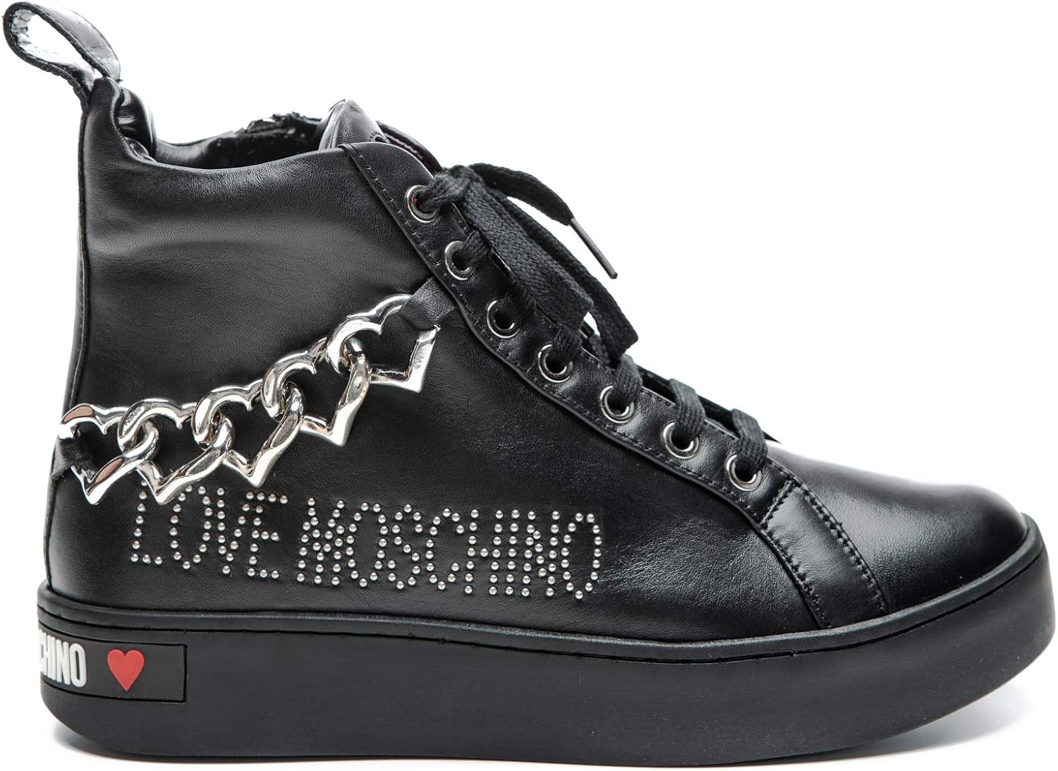 black studded sneakers womens