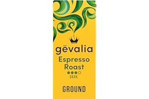 Gevalia Espresso Roast Dark Roast Ground Coffee, 12 oz. Bag