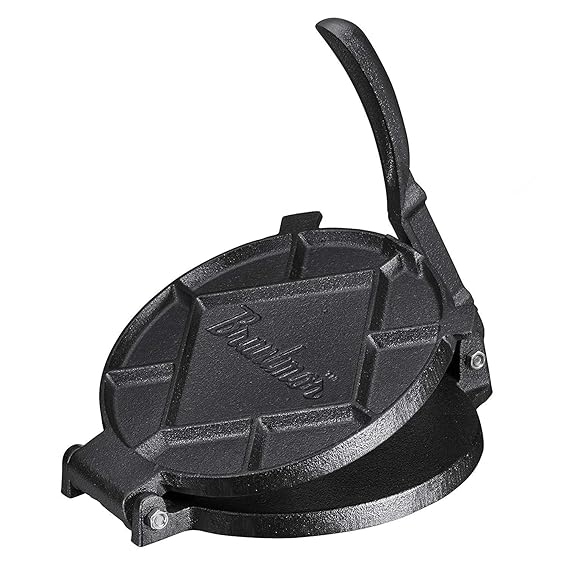 PreSeasoned Cast Iron Tortilla Press, 7" Kitchen & Dining