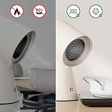 CIARRA CBPHW01 Mini Cooker Hood Portable Desktop Extractor White 2m³/min view 7