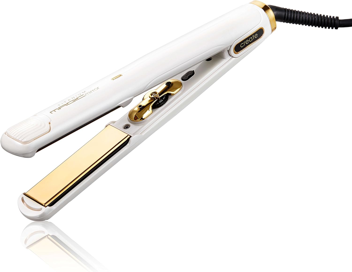 Titanium magic mirror hair straightener Clearance