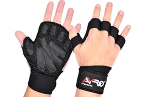 AYRO Workout Gloves for Men & Women – Ventilated Weight Lifting Gloves with Wrist Support - Gym Glove with Breathable Palm Pa