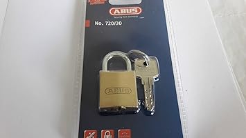 Abus Padlock Brass 75 30 Dimple Keys Amazon Com Abus Padlock Brass 75 30 Dimple Keys Amazon Com