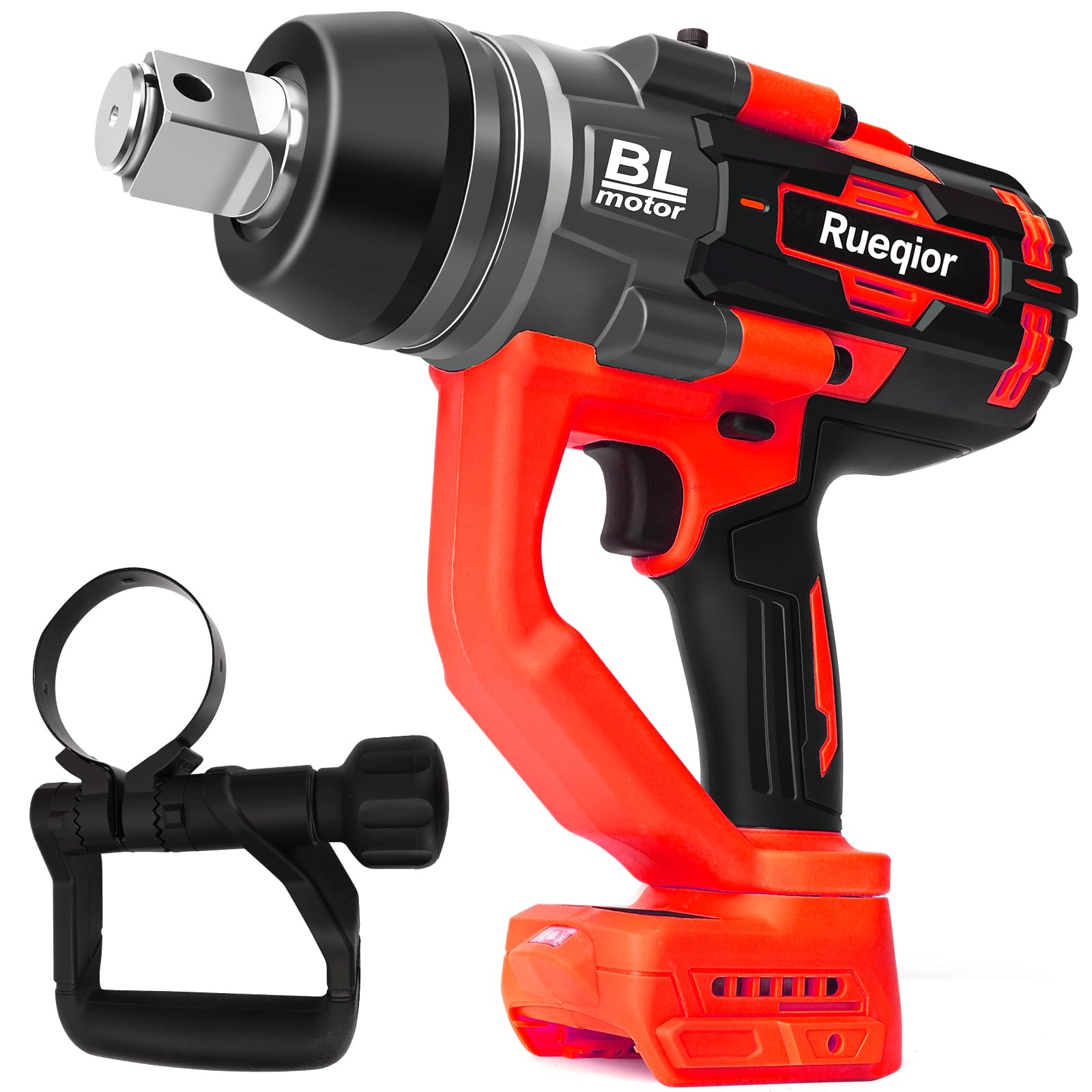 Photo 1 of Cordless Impact Wrench 1" for Milwaukee 18V Battery, Impact Wrench 2250FT-LBS(3000N.m) High Torque Brushless Electric Impact, with 4 Modes Power Impact Driver for Car, Truck, Mower (No Battery)