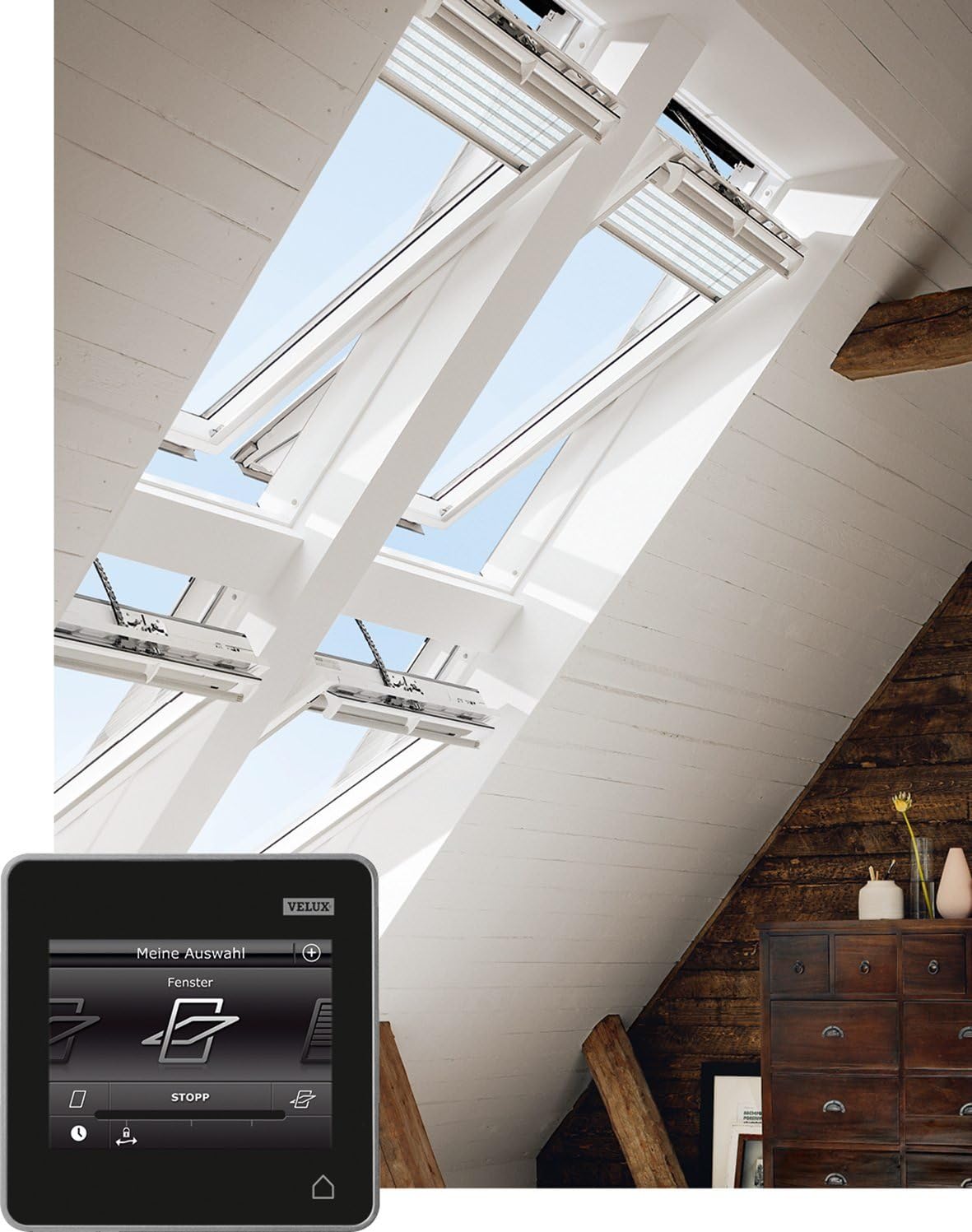 Velux Group Velux Roof Windows GGU 007021 Plastic Integra Electric Thermo Aluminium