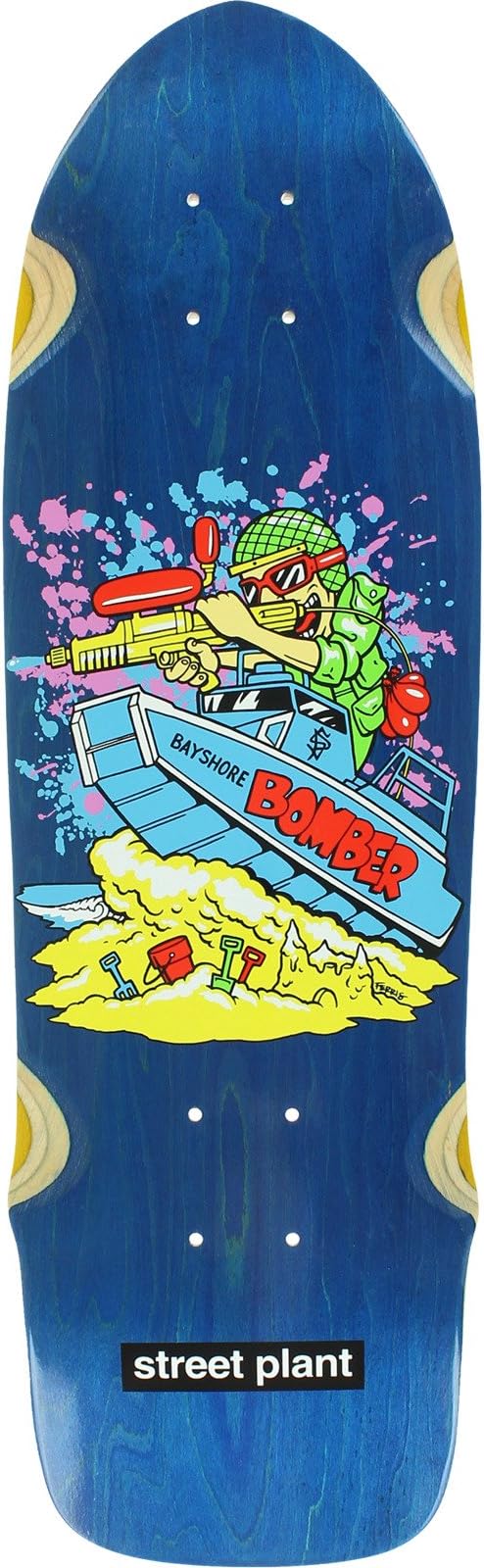 Street Plant Skateboards Bayshore Bomber Skateboard Deck - 8.25" x 28"