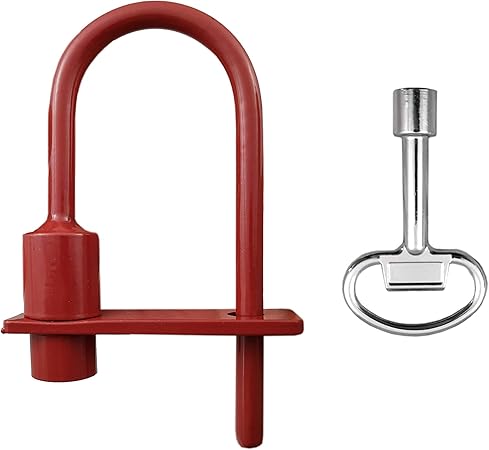 Cadenas Pompier Avec Cle Fournie Serrure Triangle Acces Pompiers Edf 9mm 11mm En Acier Resistant Amazon Fr Bricolage