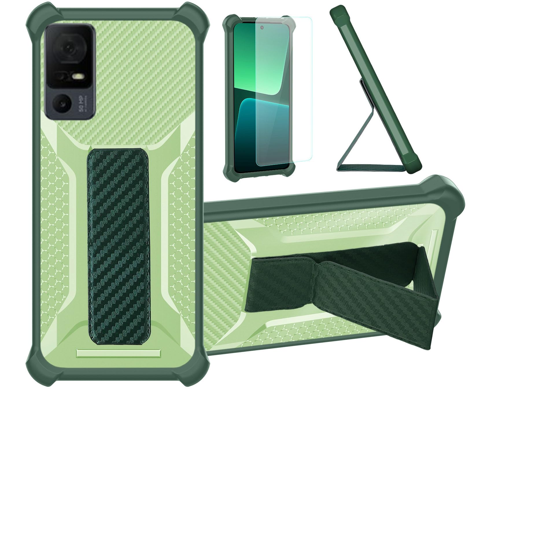 Aroepurt Case for TCL 40 XL Phone Case Stand Cover