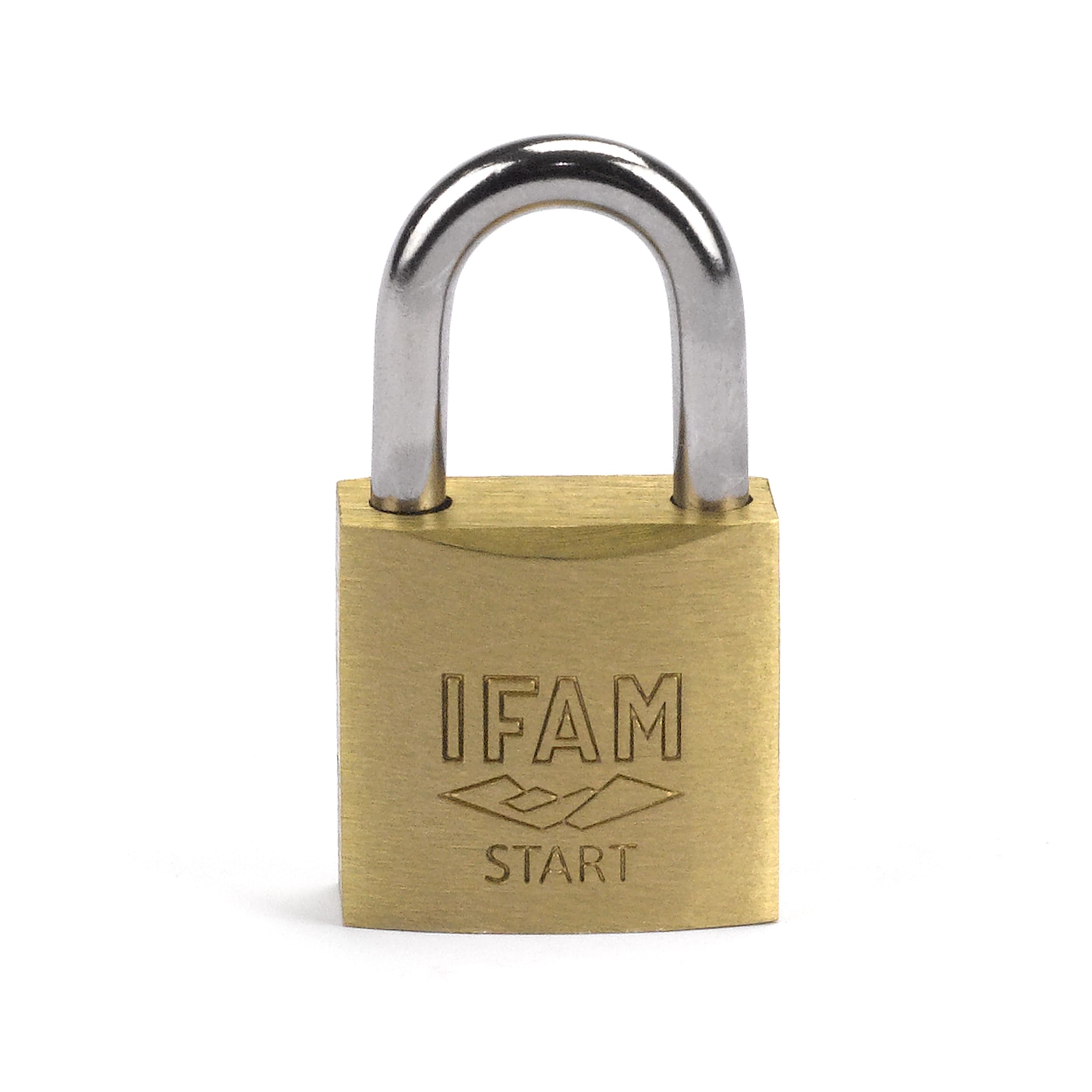 IFAM Candado SR20 Start padlock, gold, Pequeño