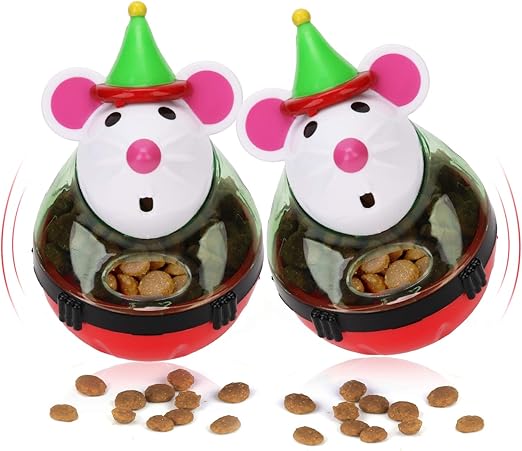 mouse shaped cat feeder