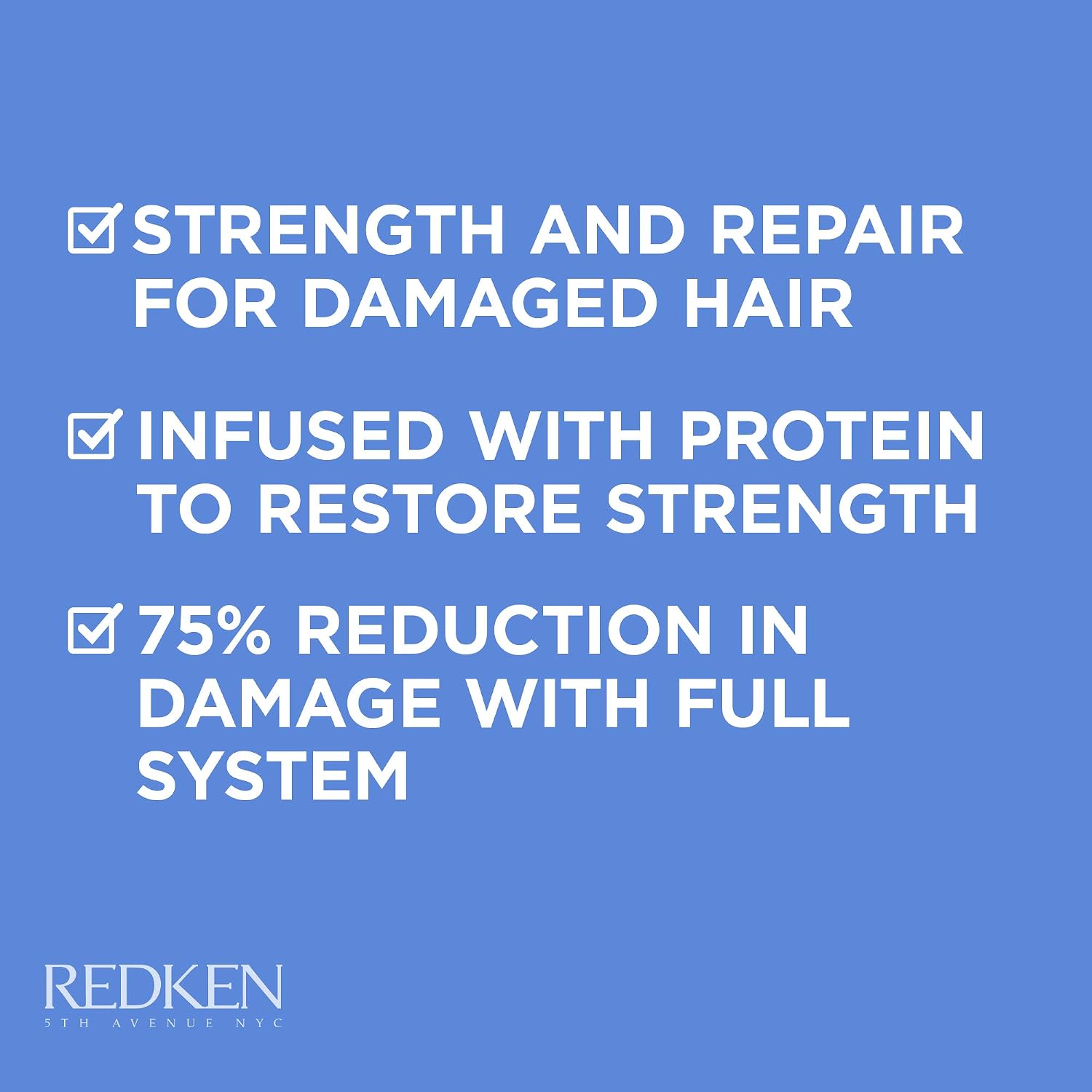 Redken Extreme Shampoo Fortifier For Distressed Hair 1000ml / 33.8 fl.oz, multicoloured, 1 l (Pack of 1) - Image 4